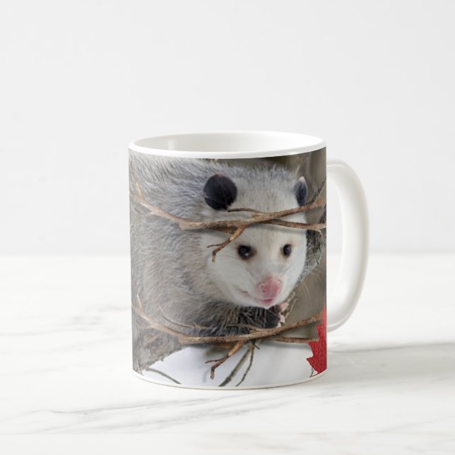 Taza De Café Naturaleza Oposum Mug (Anverso derecho)