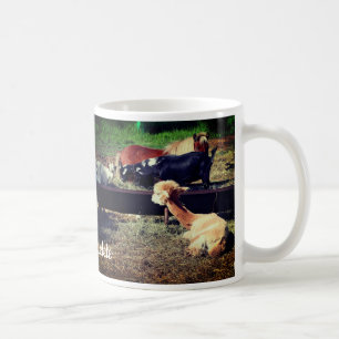 Taza De Café Naturaleza personalizada de los amigos de animales