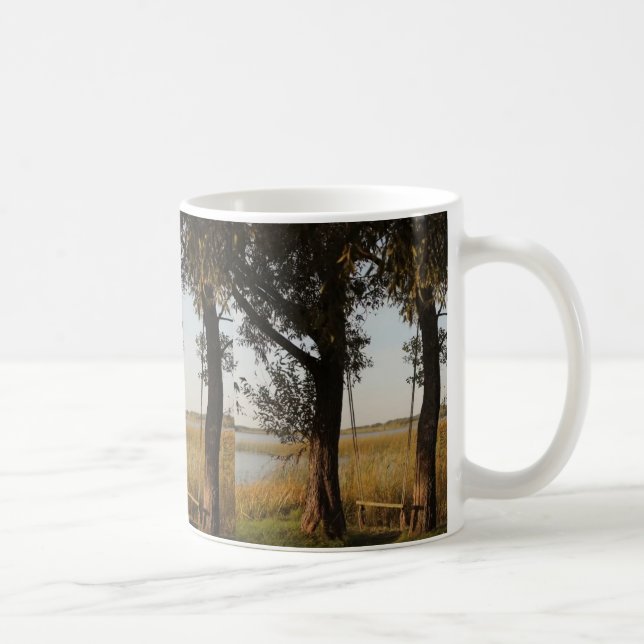 Taza De Café naturaleza relajante (Derecha)