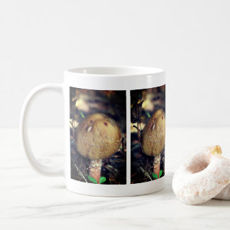 Taza De Café Naturaleza silvestre de los hongos de Woodland
