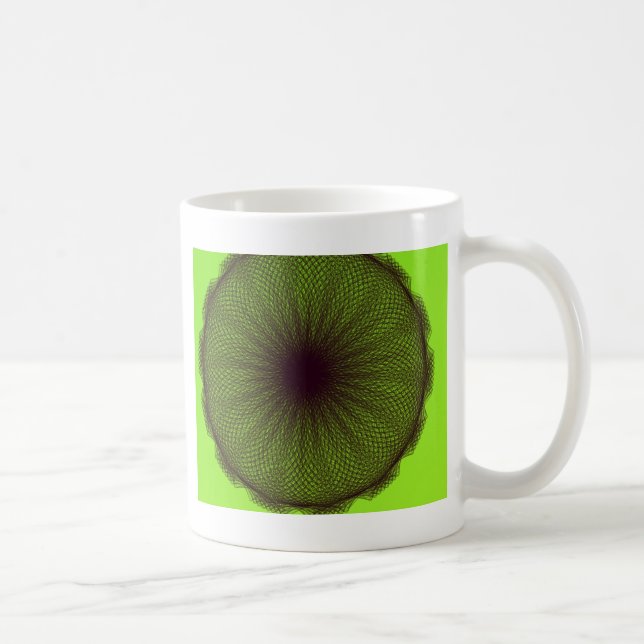 Taza De Café naturaleza verde madre naturaleza (Derecha)