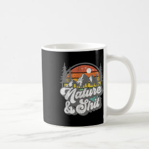 Taza De Café Naturaleza Y Divertido Senderismo Camping Senderis