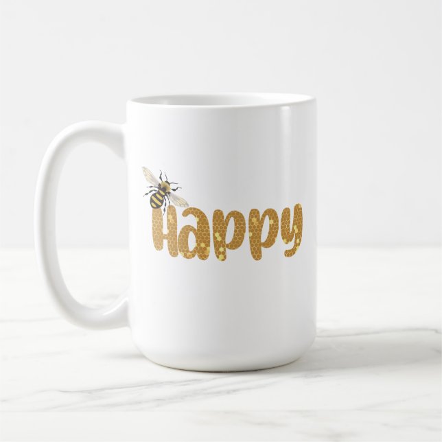 Taza De Café Nature Bee Lovers Café de miel (Izquierda)
