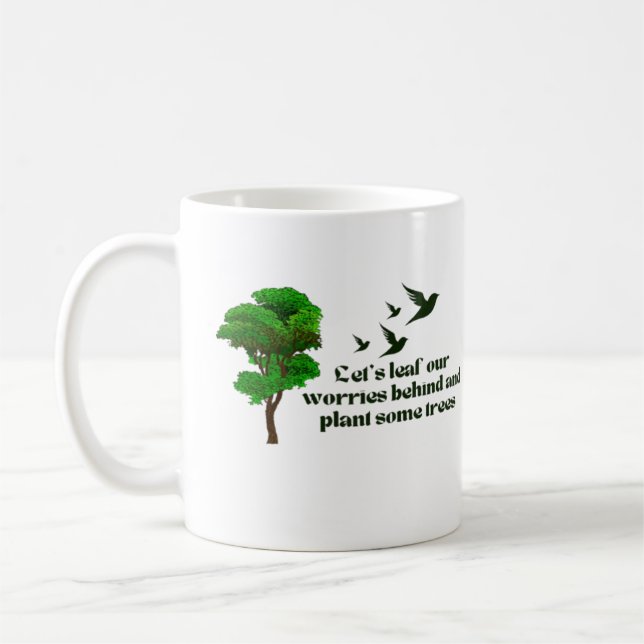 Taza De Café Nature Graphic (Izquierda)