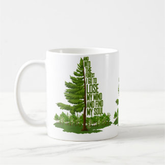 Taza De Café Nature Lover Camping Adventure And Into The Forest