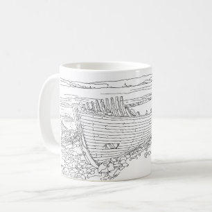 Taza De Café Naufragio de Farr Bay Escocia