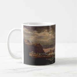 Taza De Café Naufragio en la costa noruega por Johan Dahl 