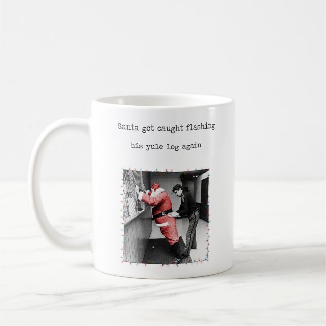 Taza De Café Naughty Santa Mug (Izquierda)