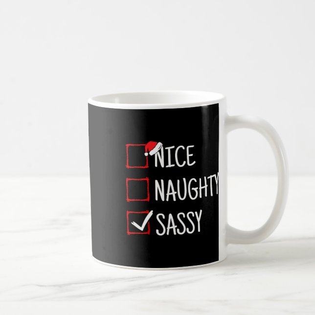 Taza De Café Naughty Sy Funny Navidades (Derecha)