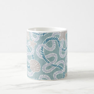 Taza De Café Náutico Moderno