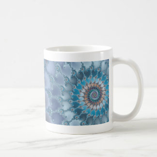 Taza De Café Nautilus - arte del fractal