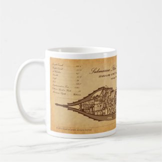 Taza De Café Nautilus SLS en el pergamino de David McCamant