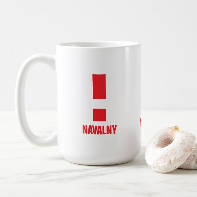 TAZA DE CAFÉ ¡NAVALNY! (Con donut)