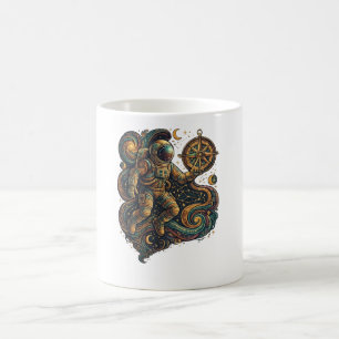 Taza De Café Navega por las Estrellas – Cósmico Inspirador