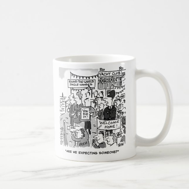 Taza De Café Navegación por el mundo - Yachtsman (Derecha)