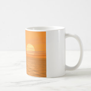 Taza De Café Navegando al atardecer