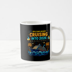 Taza De Café Navegando hacia la celebración de Año Nuevo Trocal