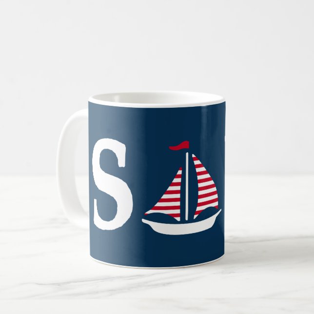 Taza De Café Navegar (Anverso izquierdo)