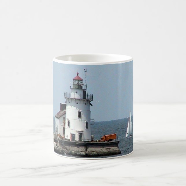 Taza De Café Navegar por el café del faro (Centro)
