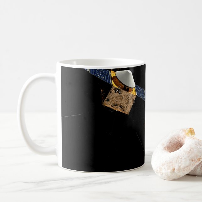 Taza De Café Naves espaciales de Maven. (Con donut)