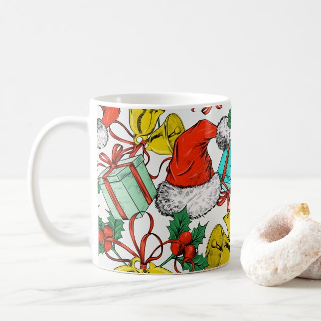 Taza De Café Navidad (Con donut)
