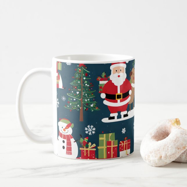 Taza De Café Navidad (Con donut)