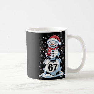 Taza De Café Navidad 67 Meme Fútbol Muñeco de Nieve Árbol Diver
