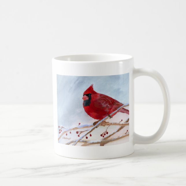 Taza De Café Navidad cardinal (Derecha)