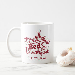 Taza De Café Navidad Cute Personalizada Polo Norte