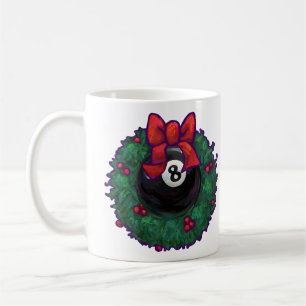 Taza De Café Navidad de 8 Bolas