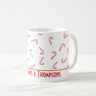 Taza De Café Navidad de Caramelo Personalizada