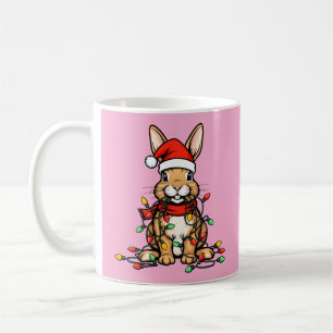 Taza De Café Navidad de conejito