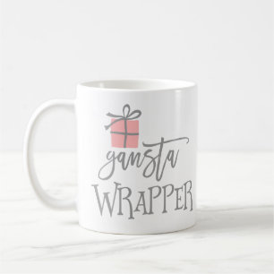 Taza De Café Navidad de la envoltura de Gangsta