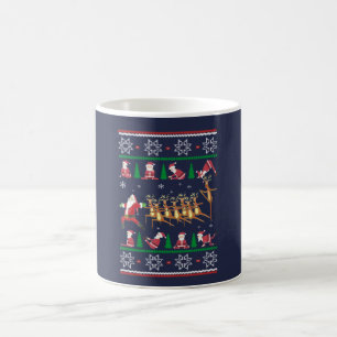 Taza De Café Navidad de la yoga