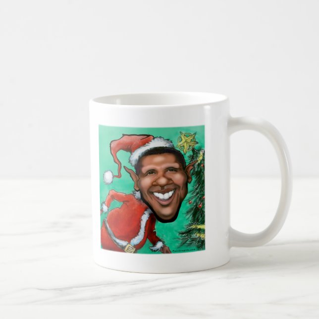 Taza De Café Navidad de Obama (Derecha)