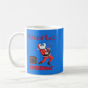 Taza De Café Navidad de Rock-N-Roll