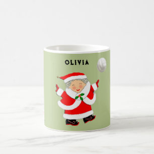 Taza De Café Navidad de voleibol