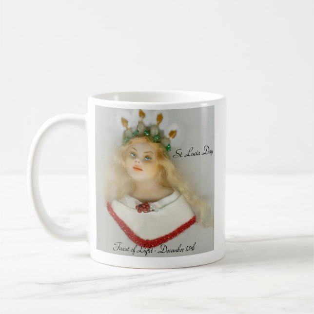 Taza De Café Navidad del día 0168 JL Biel de St Lucia (Izquierda)