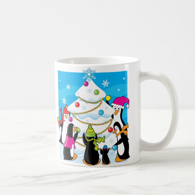 Taza De Café Navidad del hielo (Derecha)