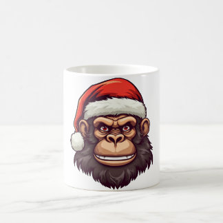 Taza De Café Navidad del mono