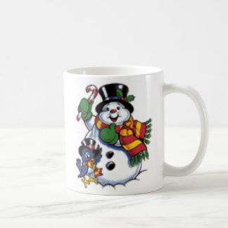 Taza De Café Navidad del muñeco de nieve