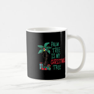 Taza De Café Navidad Divertida En Julio Palmera Navidad De Vera