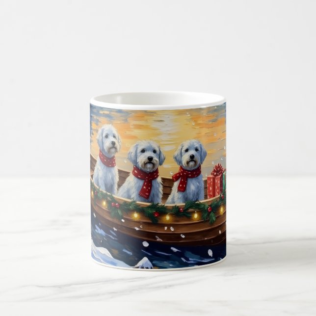 Taza De Café Navidad en Barco de Malta (Centro)