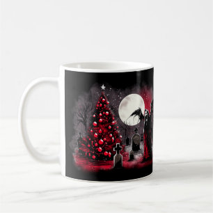 Taza De Café Navidad en el cementerio