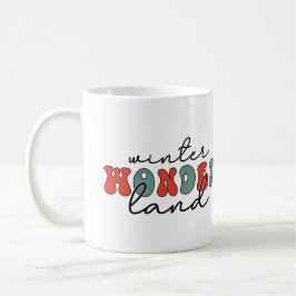 Taza De Café Navidad en invierno