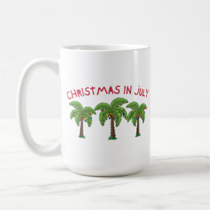 Taza De Café Navidad en Julio
