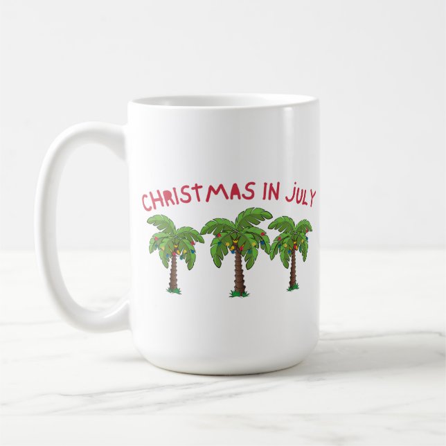 Taza De Café Navidad en Julio (Izquierda)