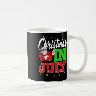 Taza De Café Navidad En Julio Feliz Navidad Verano Divertido Sa