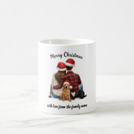 Taza De Café Navidad Familiar Personalizada 2025