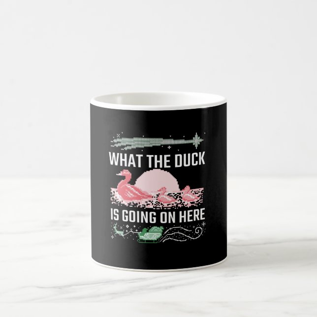 Taza De Café Navidad Fea - Qué Pato (Centro)